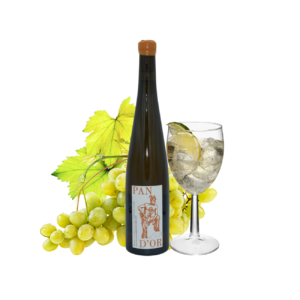 Montrer le produit de notre cave : le vin de France Pan d'or Viognier, un vin blanc